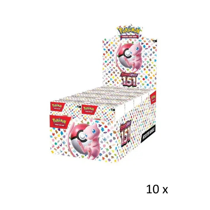 Pokémon TCG: Scarlet & Violet – 151 Booster Bundle Display (10 stuks)