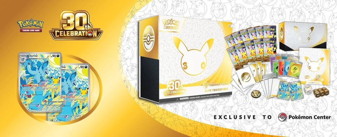 Pokémon TCG: 30th Celebration Pokémon Center Elite Trainer Box