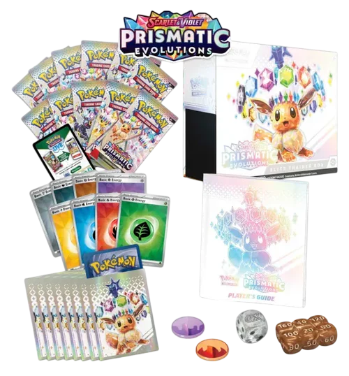Pokémon TCG: Scarlet &amp; Violet – Prismatic Evolutions Elite Trainer Box Case (10 stuks)