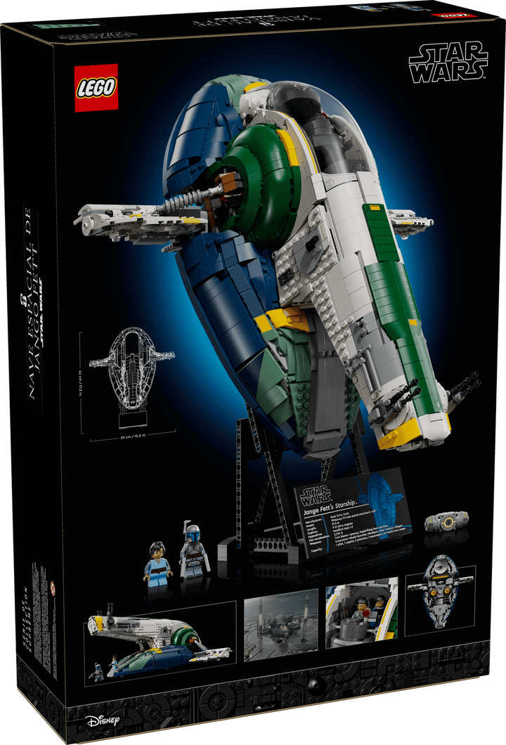 LEGO Star Wars Jango Fetts Firespray-class Ruimteschip (75409)
