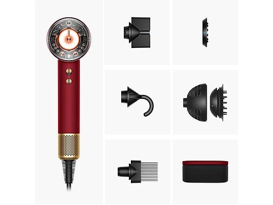 DYSON Supersonic Nural Föhn Red Velvet / Gold