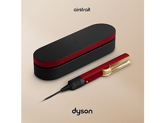 DYSON Airstrait Stijltang Red Velvet / Gold