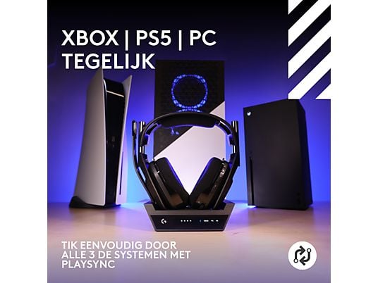 Logitech G Astro A50 X LIGHTSPEED Draadloze Gaming Headset – Zwart