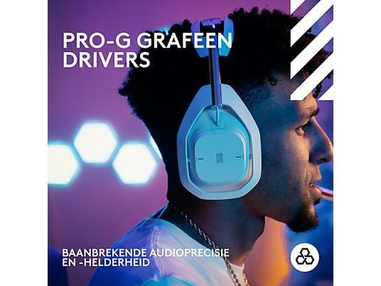 Logitech G Astro A50 X LIGHTSPEED Draadloze Gaming Headset – Wit