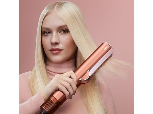 DYSON Airstrait - Amber Silk Stijltang Rose