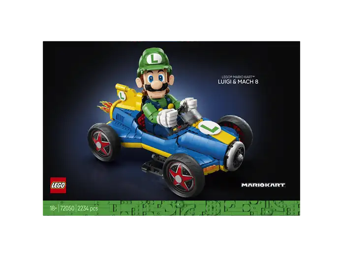 LEGO SUPER MARIO 72050 Mario Kart™ – Luigi