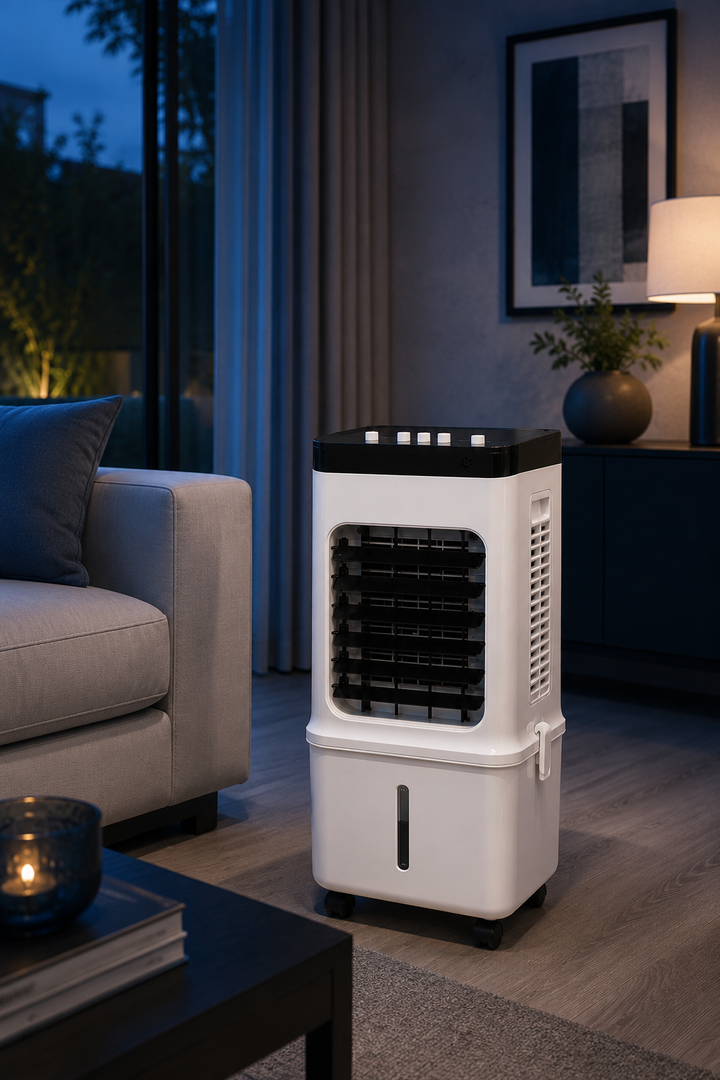 Coldest Breeze™ Pro — Airco 9000 BTU 4-in-1 Fluisterstil