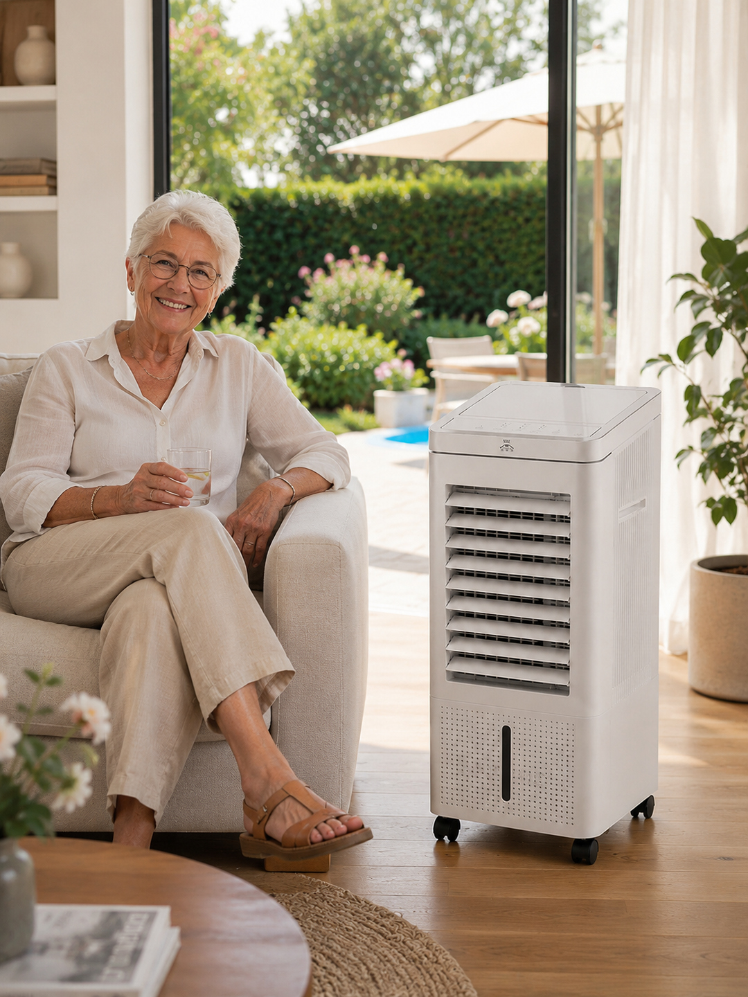 Coldest Breeze™ Max — Krachtige Airco 25 m² Slaapkamer & Kantoor