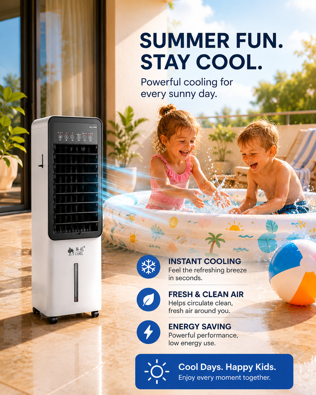 Staande Ultra Airco 2026 — Zonder Installatie 25 m²