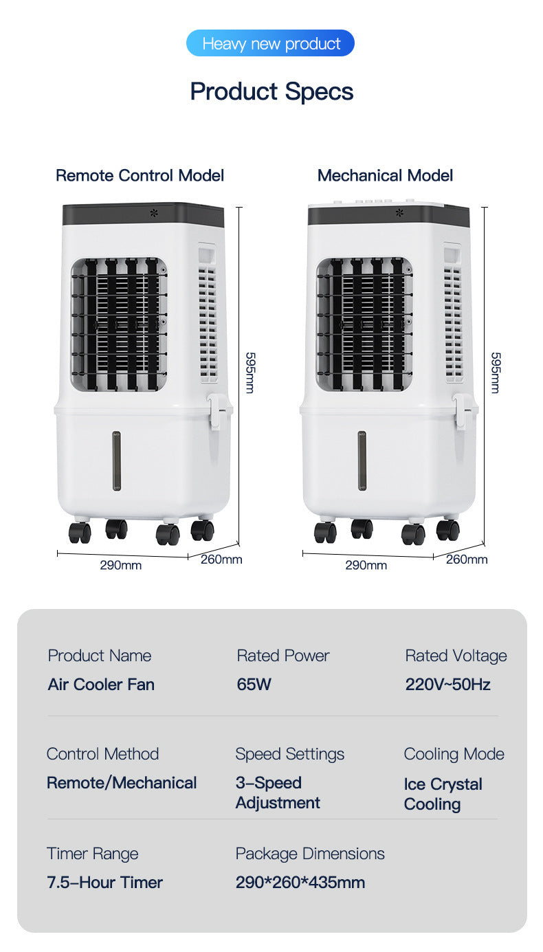 Coldest Breeze™ Pro — Airco 9000 BTU 4-in-1 Fluisterstil
