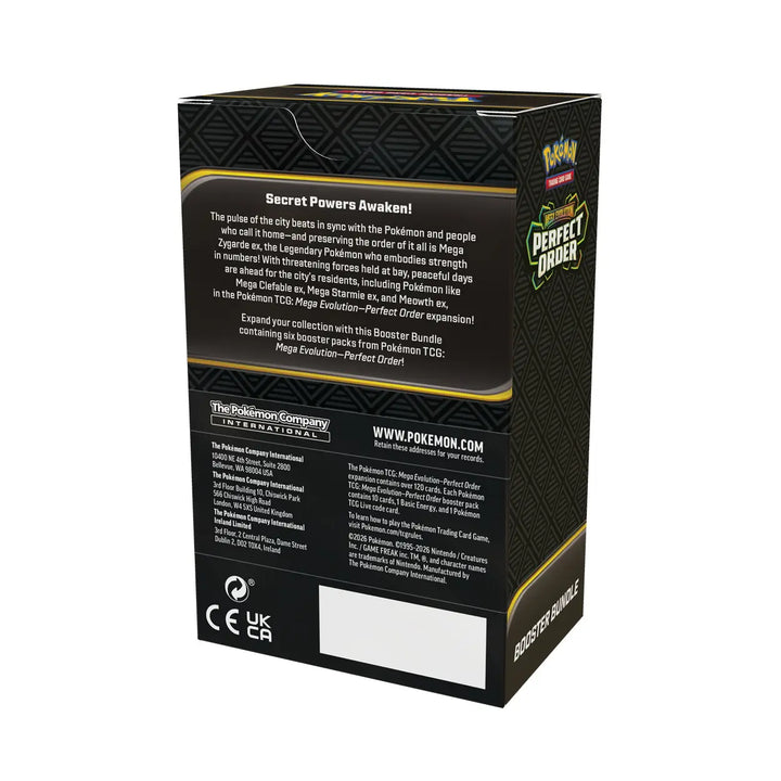 Pokémon TCG: Mega Evolution – Perfect Order Booster Bundle