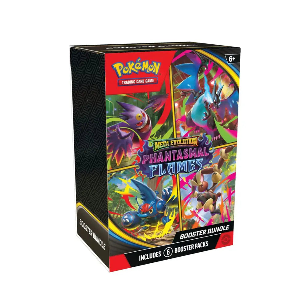 Pokémon TCG: Mega Evolution – Phantasmal Flames Booster Bundle