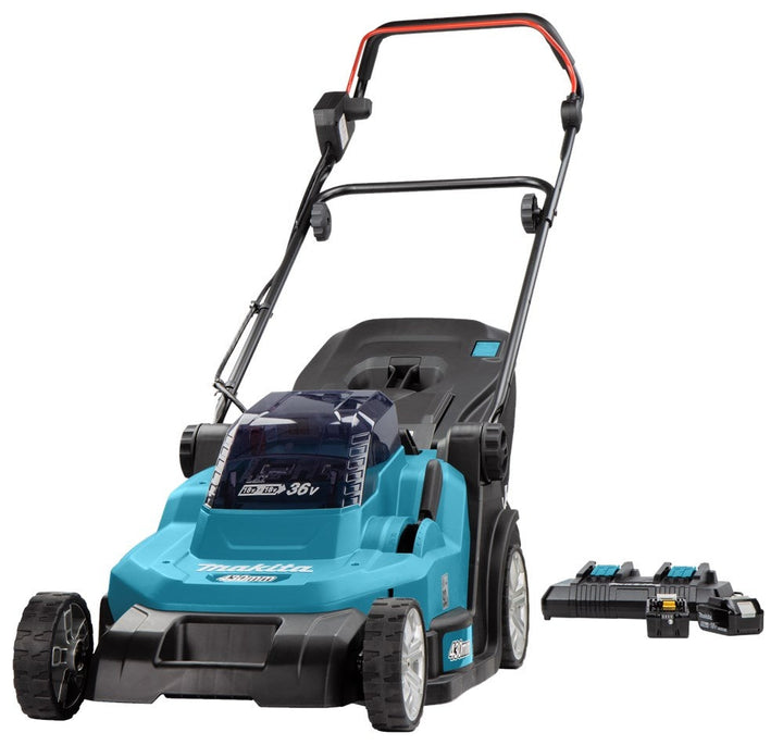 Makita DLM432PT2 2x18V Lawnmower 43cm