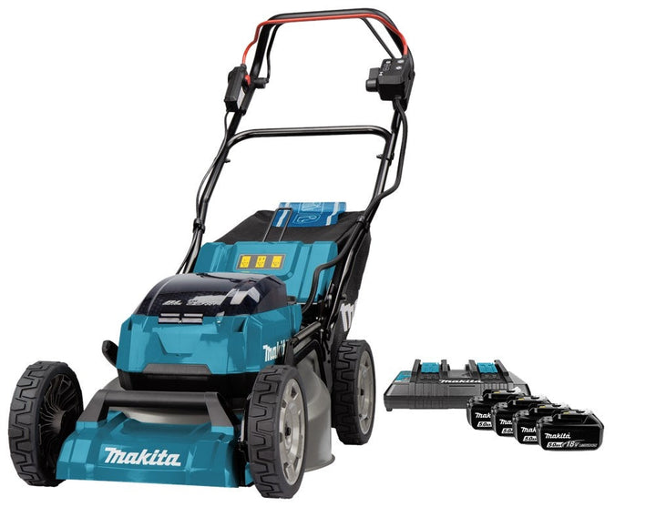 Makita DLM462PT4 2x18V Lawnmower 46cm